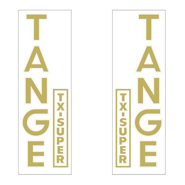 Tange Txsuper Fork Decal Set - Old School Bmx