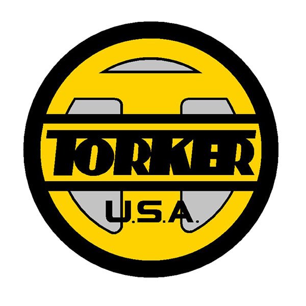Torker - Round Gen 2 Head tube decal - Old School bmx - Bmx Products AU