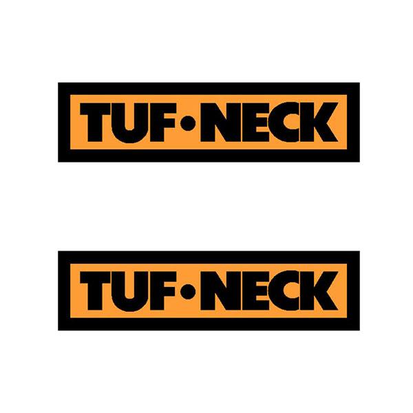 Tuf-Neck - Small Bar Or Seat Pole Decals Old School Bmx Decal