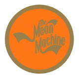 Two Wheelers - Seat Tube - MEAN MACHINE GOLD ROUND decal - Old school bmx - Bmx Products AU