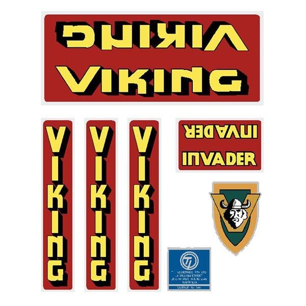 Viking BMX decal set - old school bmx - Bmx Products AU